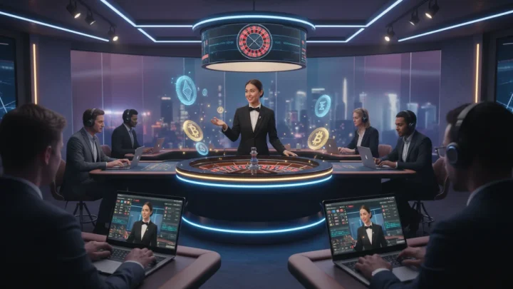 Kripto Destekli Canlı Kumar Heyecanı